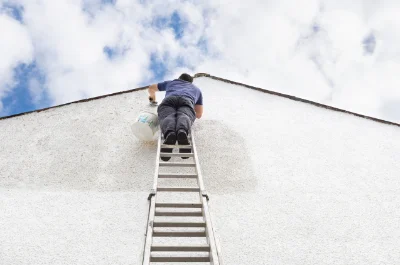 Peinture extérieure à Folgensbourg — façades et ravalement